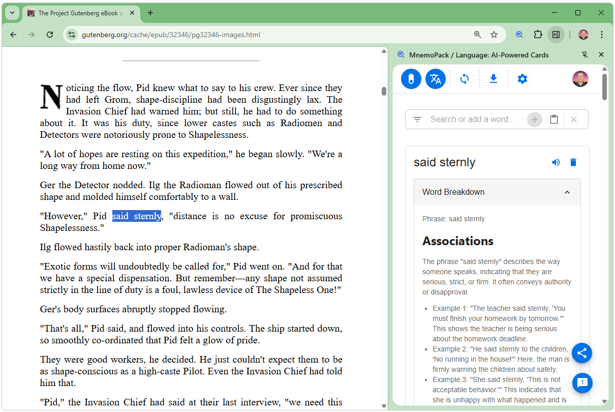 Chrome Extension Screenshot